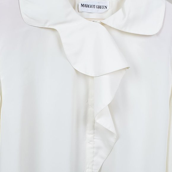 Vintage Margot Green Blouse from 90's - Picture 7 of 7